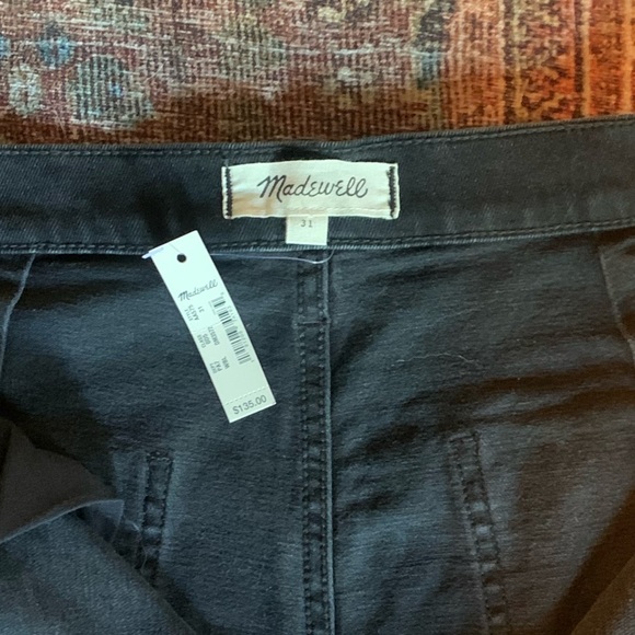 NWT 🌼 Madewell High Waist Button Fly Crop Jeans - Picture 6 of 8